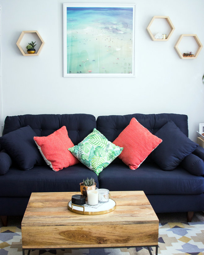 Room Tour: A Millennial's Living Room Grows Up | Wayfair